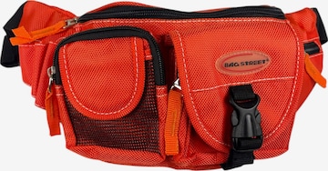 Kumixi - Bolso de hombro en naranja: frente