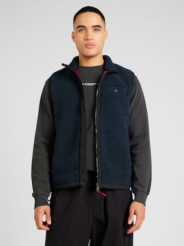 Gilet 'BARESI' FARAH en bleu : devant