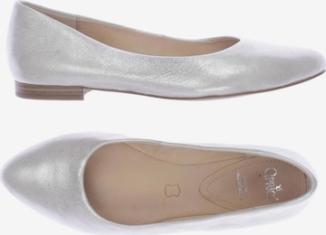 CAPRICE Flats & Loafers in 36 in Silver: front