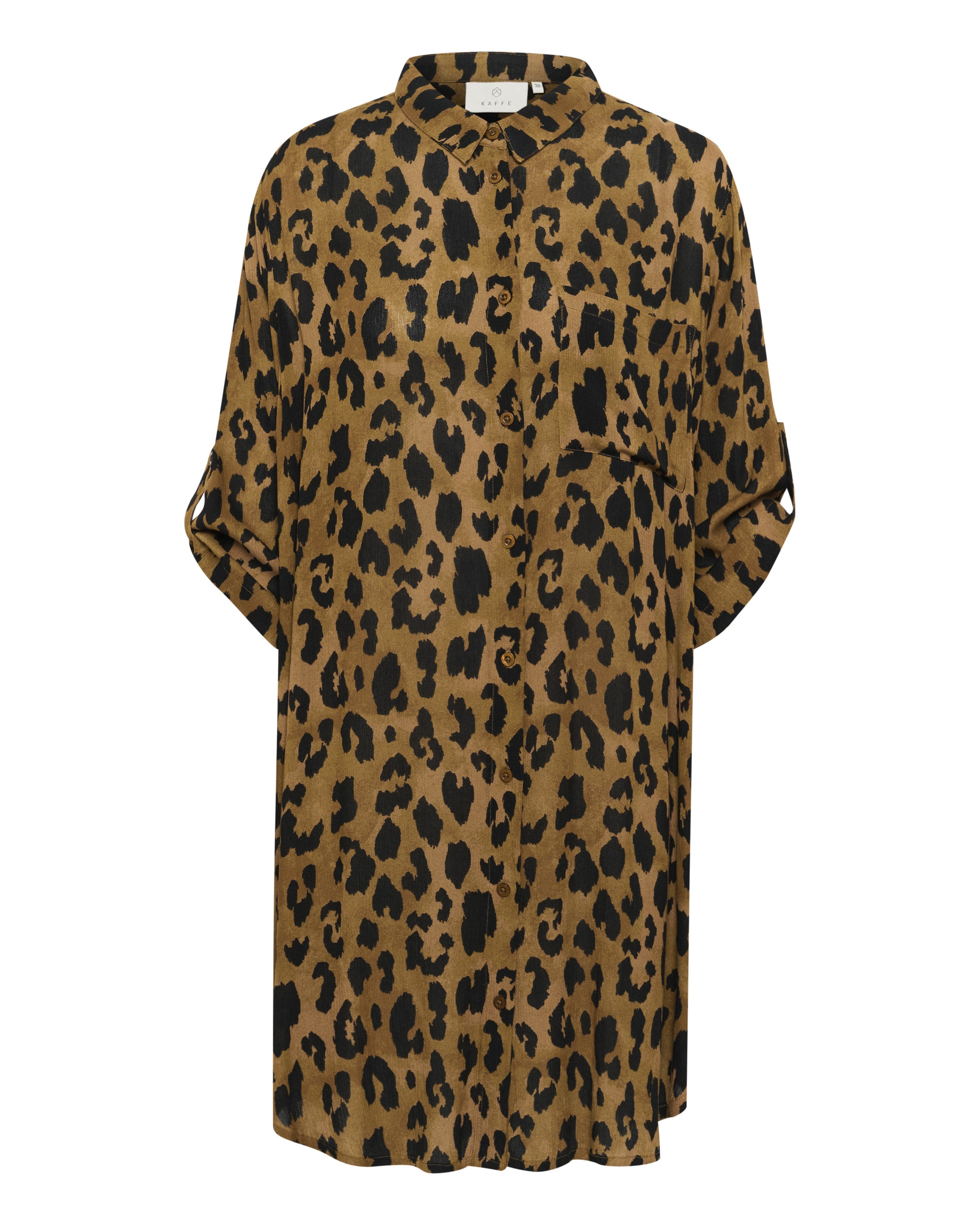 Kaffe Blúzka 'Jessi' - Hnedá: predná strana