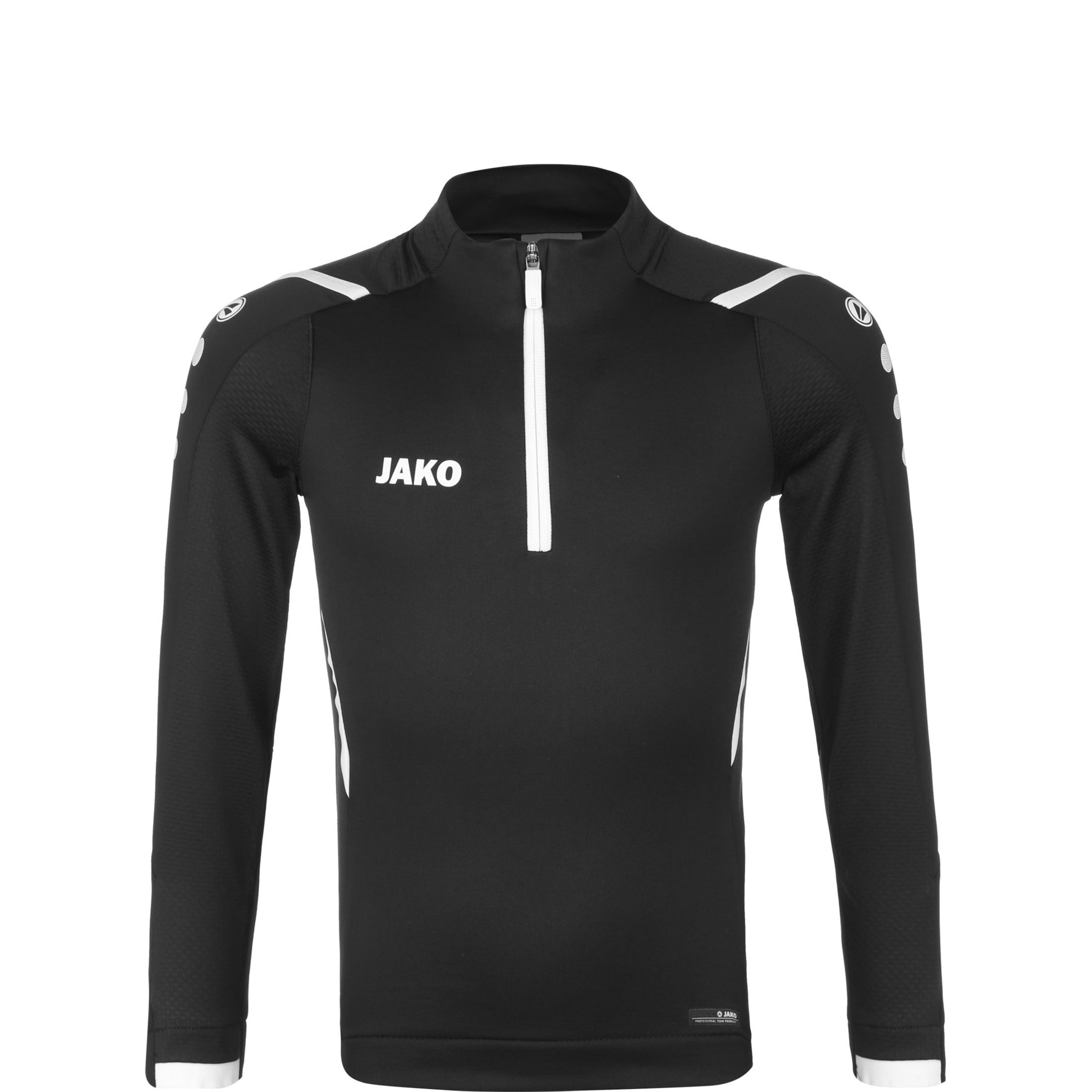 JAKO Sportsweatshirt 'Challenge' in Schwarz: Vorderseite