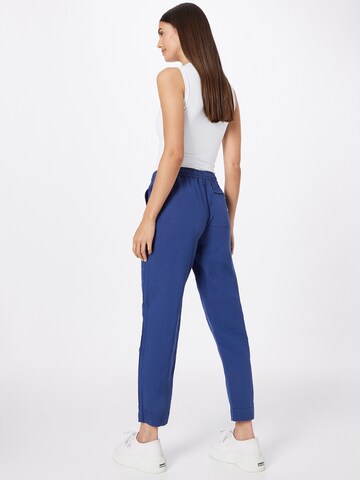 Regular Pantalon Folk en bleu