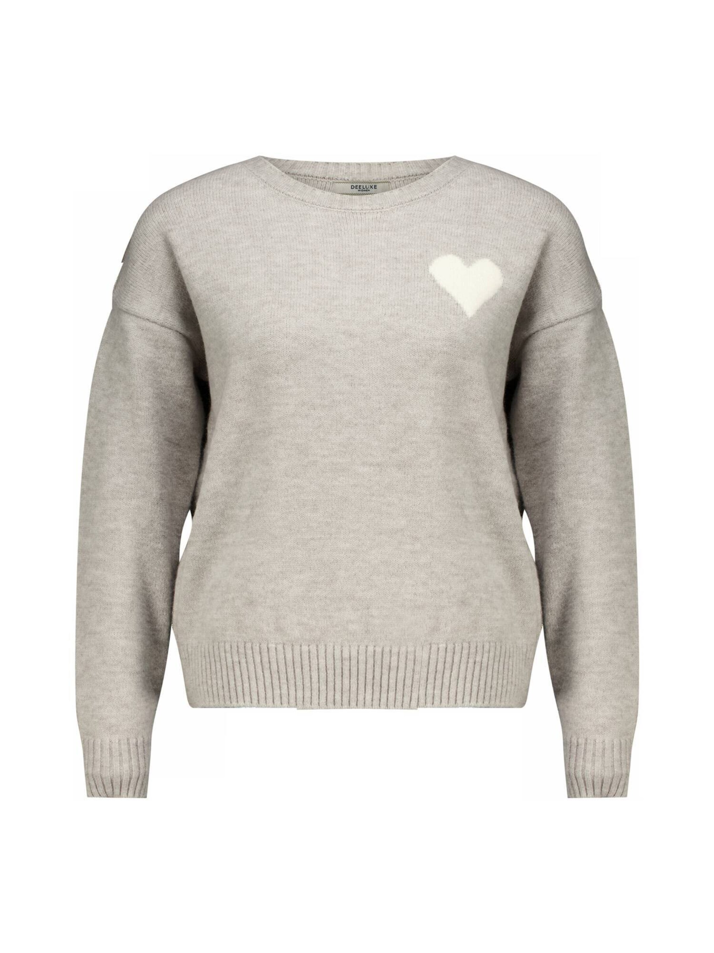 Deeluxe Pullover 'ADONIS' in Grau: Vorderseite