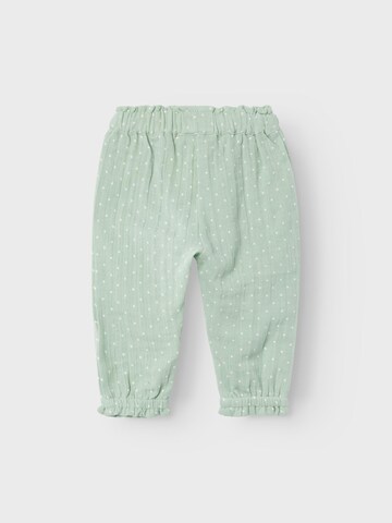 Tapered Pantaloni 'DEANNE' di NAME IT in verde