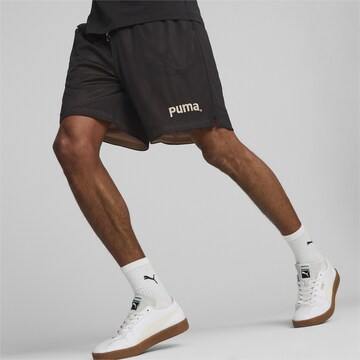 PUMA Regular Shorts in Schwarz