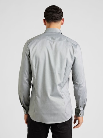 OLYMP Slim fit Button Up Shirt 'Level 5' in Green