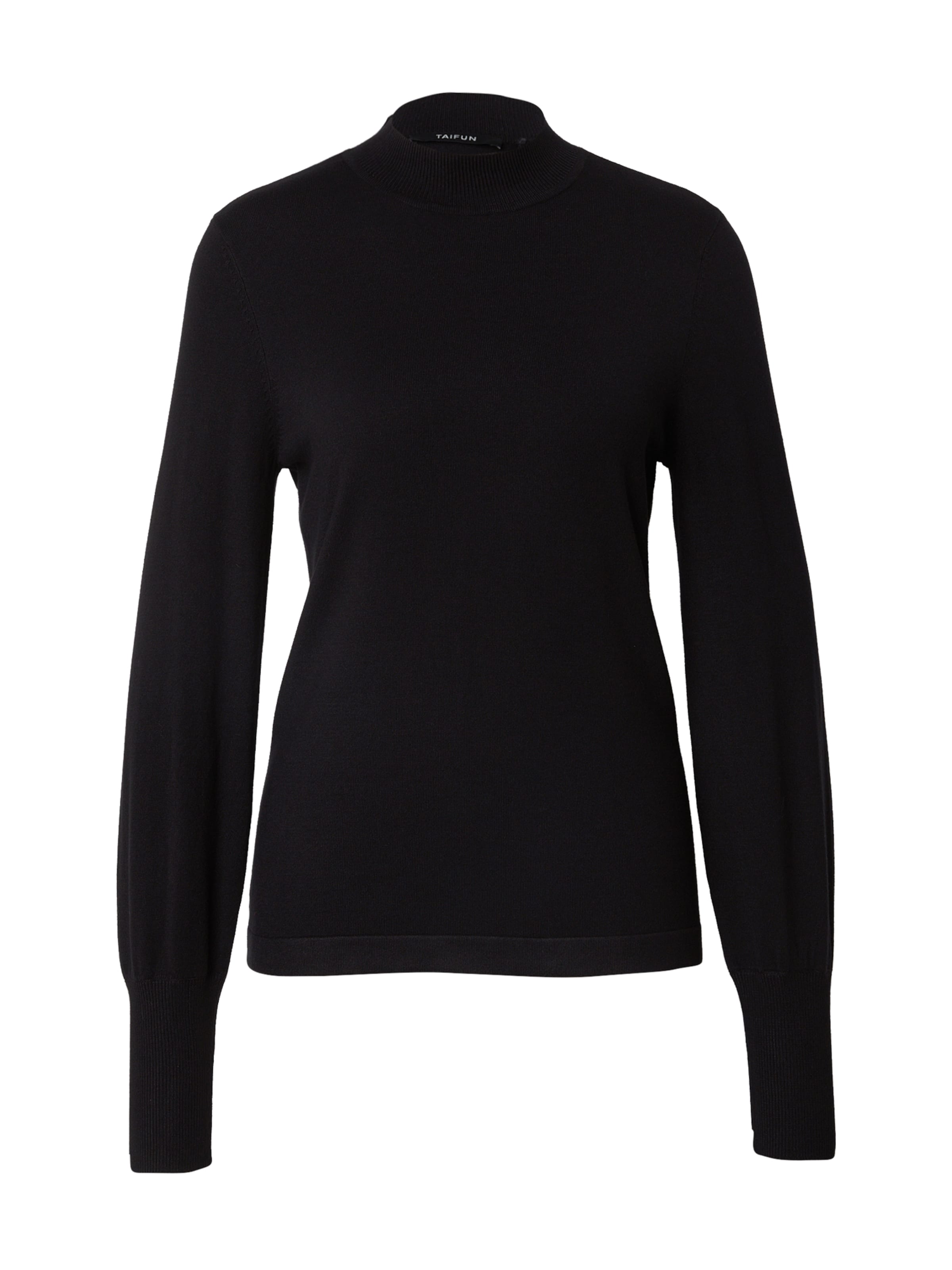 TAIFUN Tröja i svart: framsida