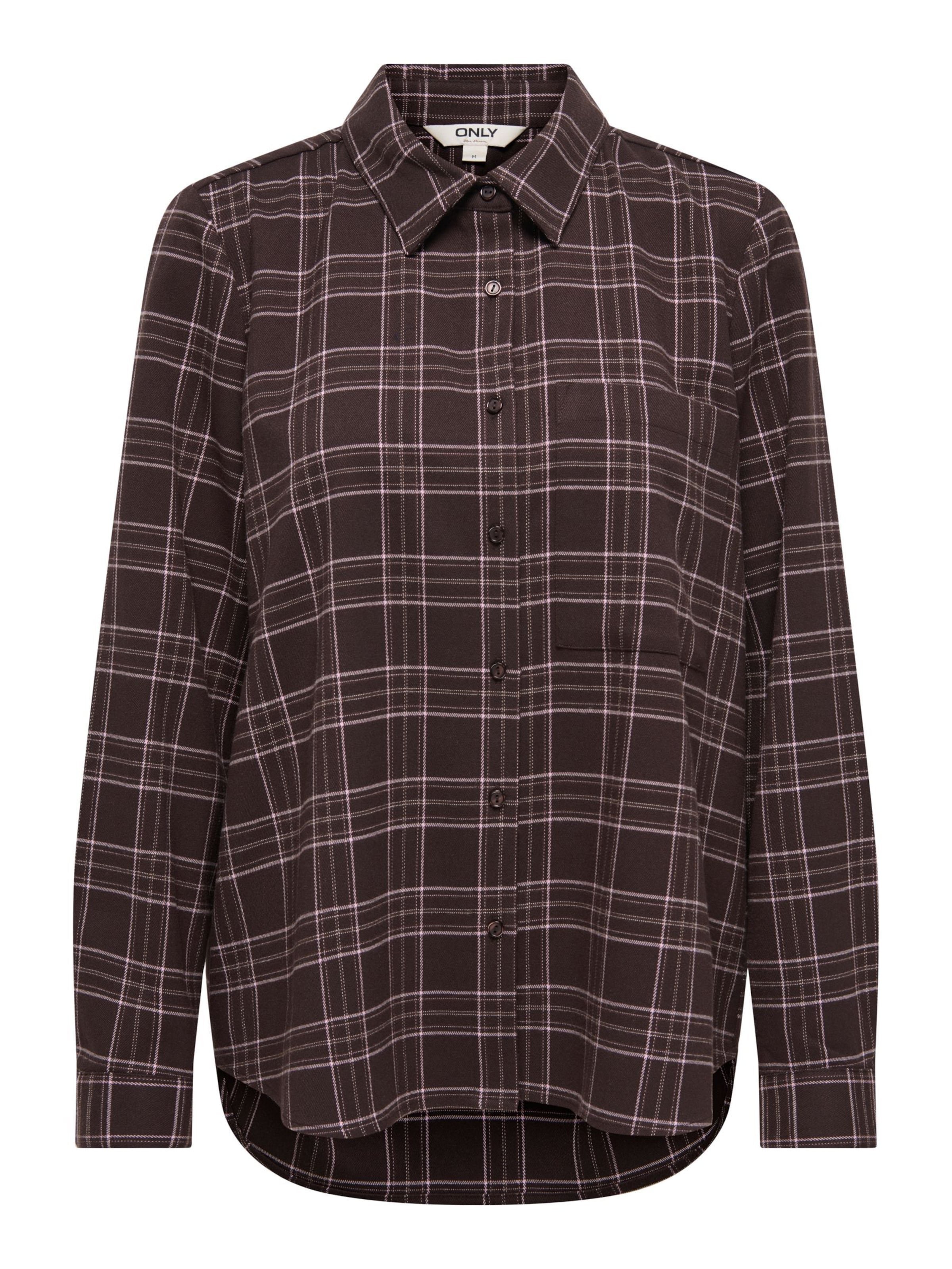 ONLY Bluse 'ONLWREN' in Braun: Vorderseite