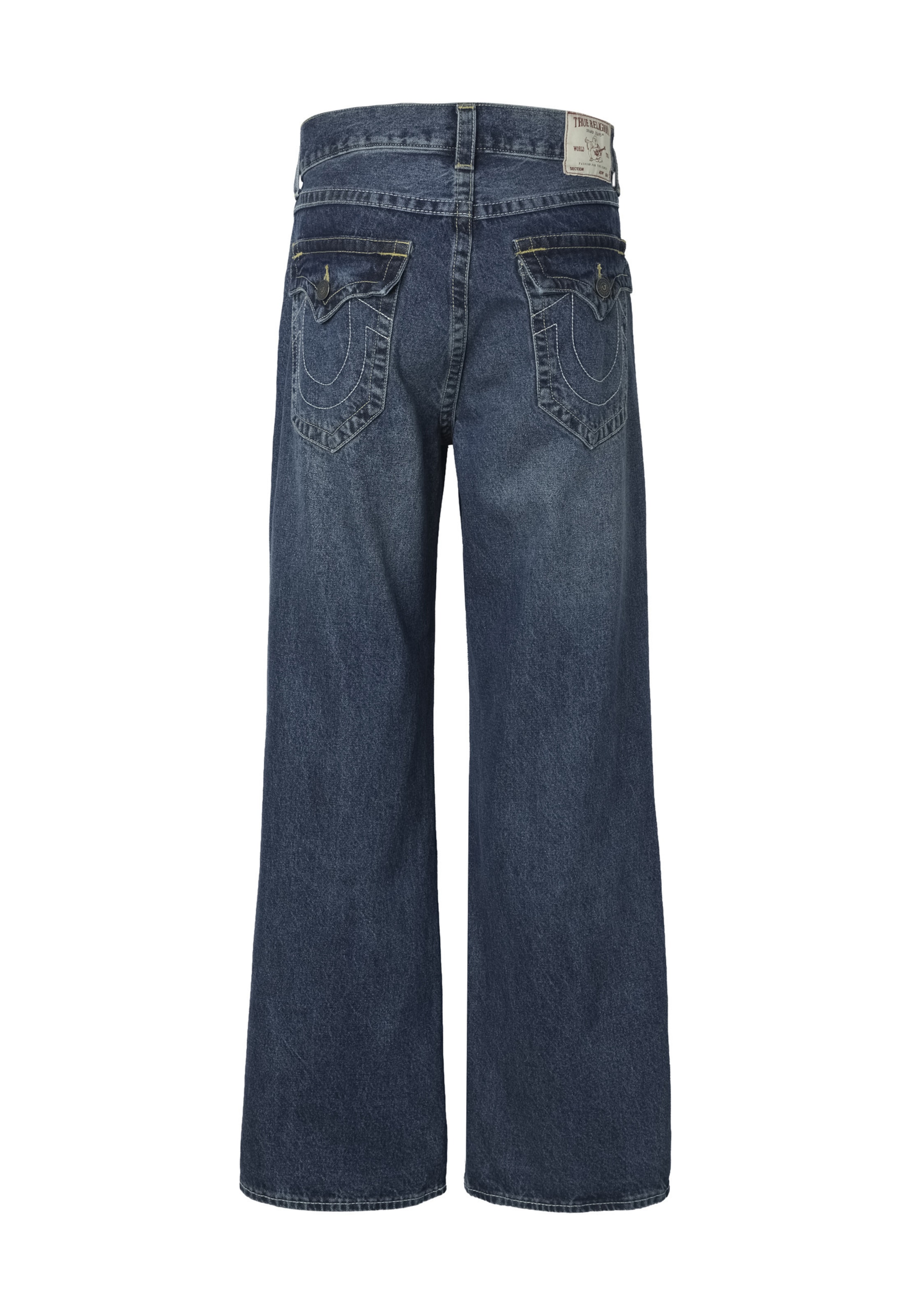 True Religion Wide leg Jeans 'Vinny ' in Blauw