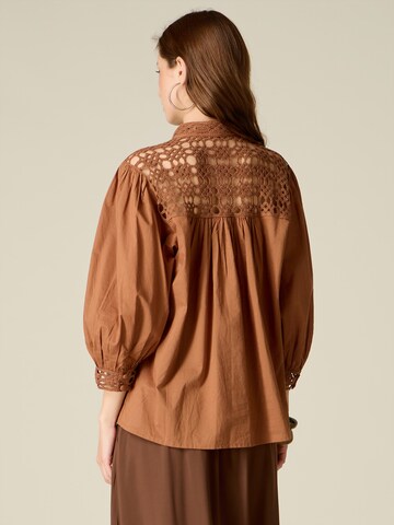 Chemisier oltre en marron
