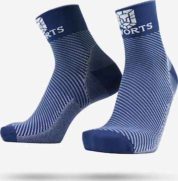SWORTS Sportsocken 'Vital' in Blau: Vorderseite