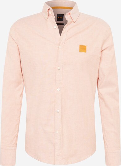 BOSS Orange Button Up Shirt 'Mabsoot' in Peach, Item view