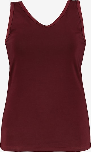 Ulla Popken Camiseta térmica en burdeos, Vista del producto