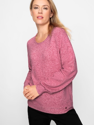 Olsen Pullover 'Henny' in Pink: predná strana