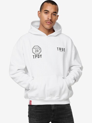 trueprodigy Sweatshirt 'Aaren' in Weiß: predná strana