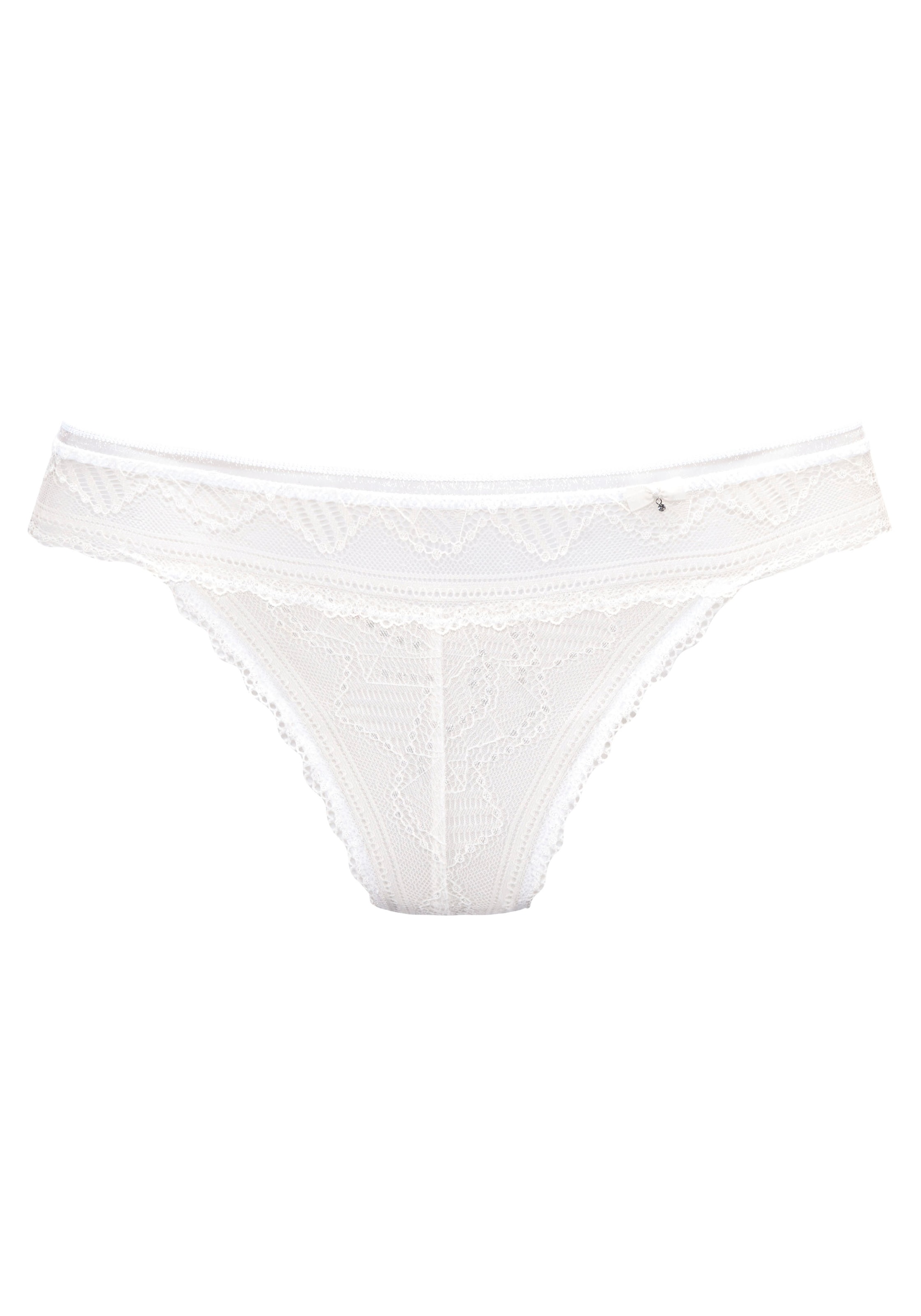 LASCANA Thong in White: front
