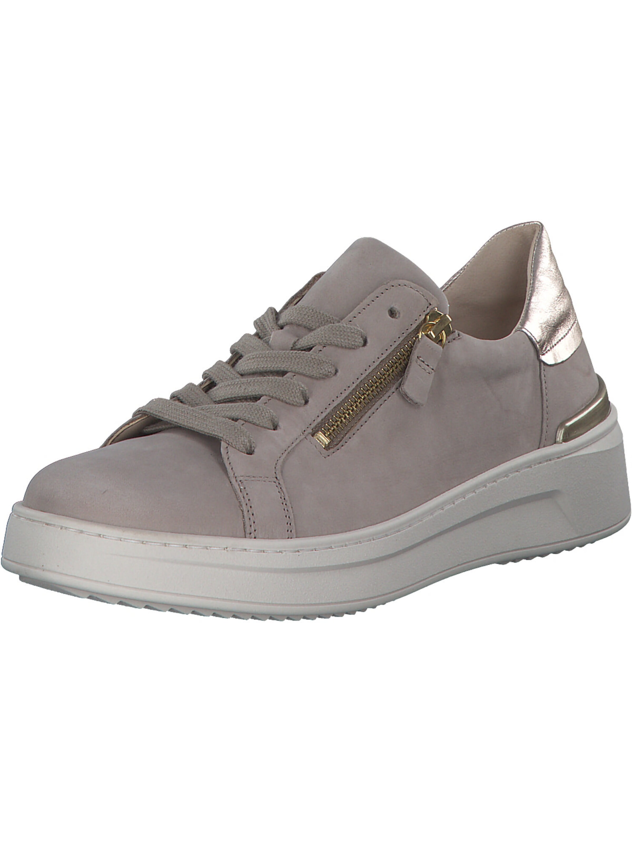 GABOR Sneakers in Dark beige / Gold, Item view