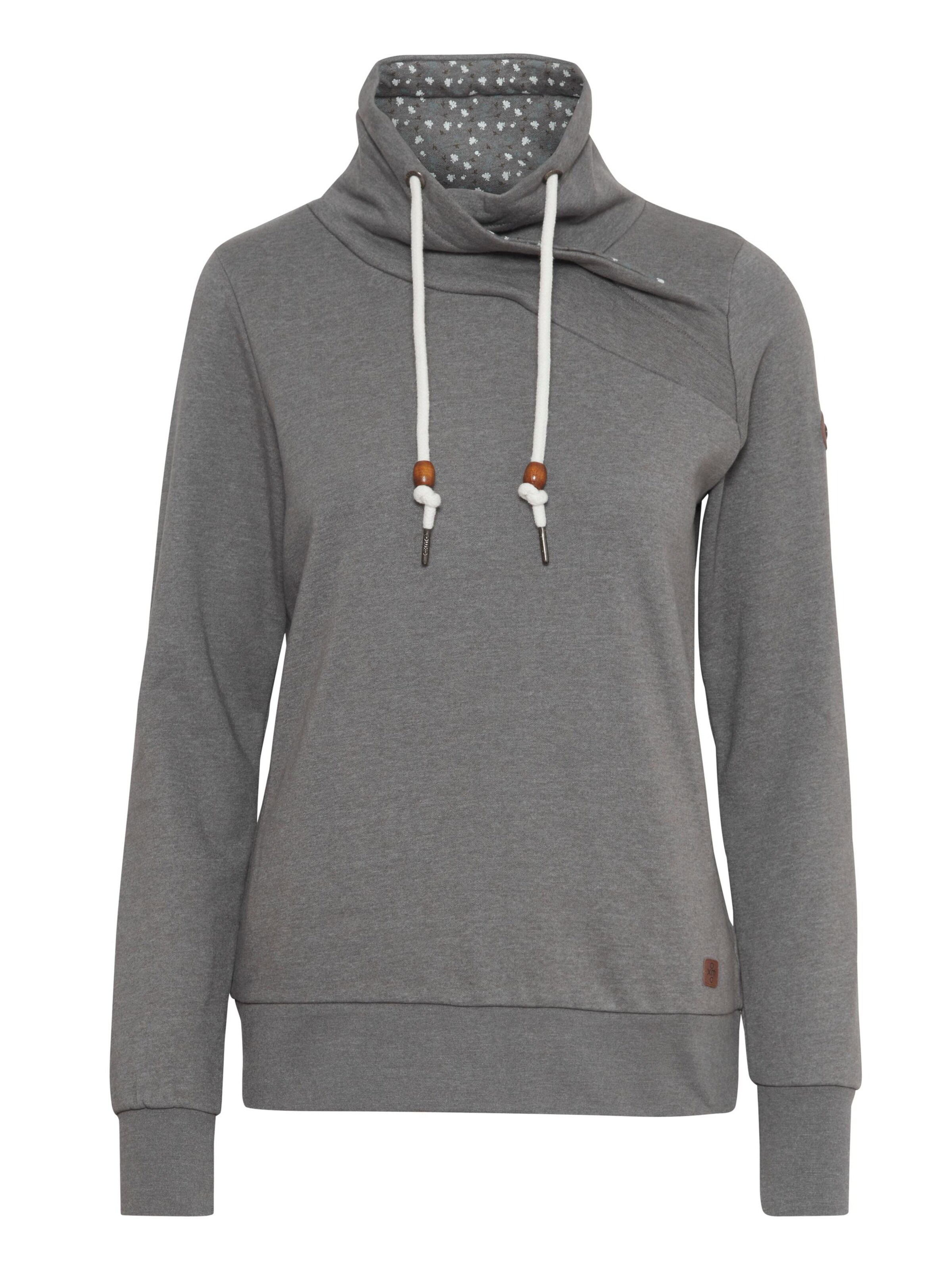 Oxmo - Sweatshirt ' Udine ' em cinzento: frente