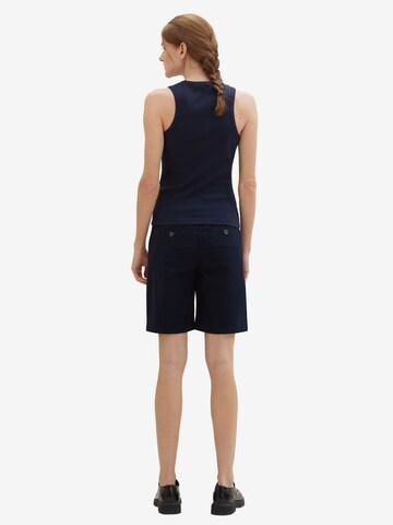 TOM TAILOR Loosefit Shorts in Blau