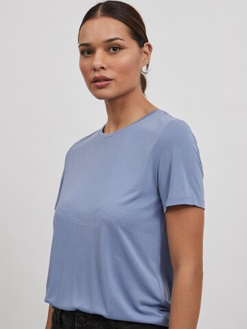 VILA T-Shirt in Blau