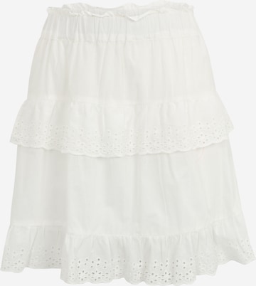 Pieces Petite Skirt 'Sia' in White: front