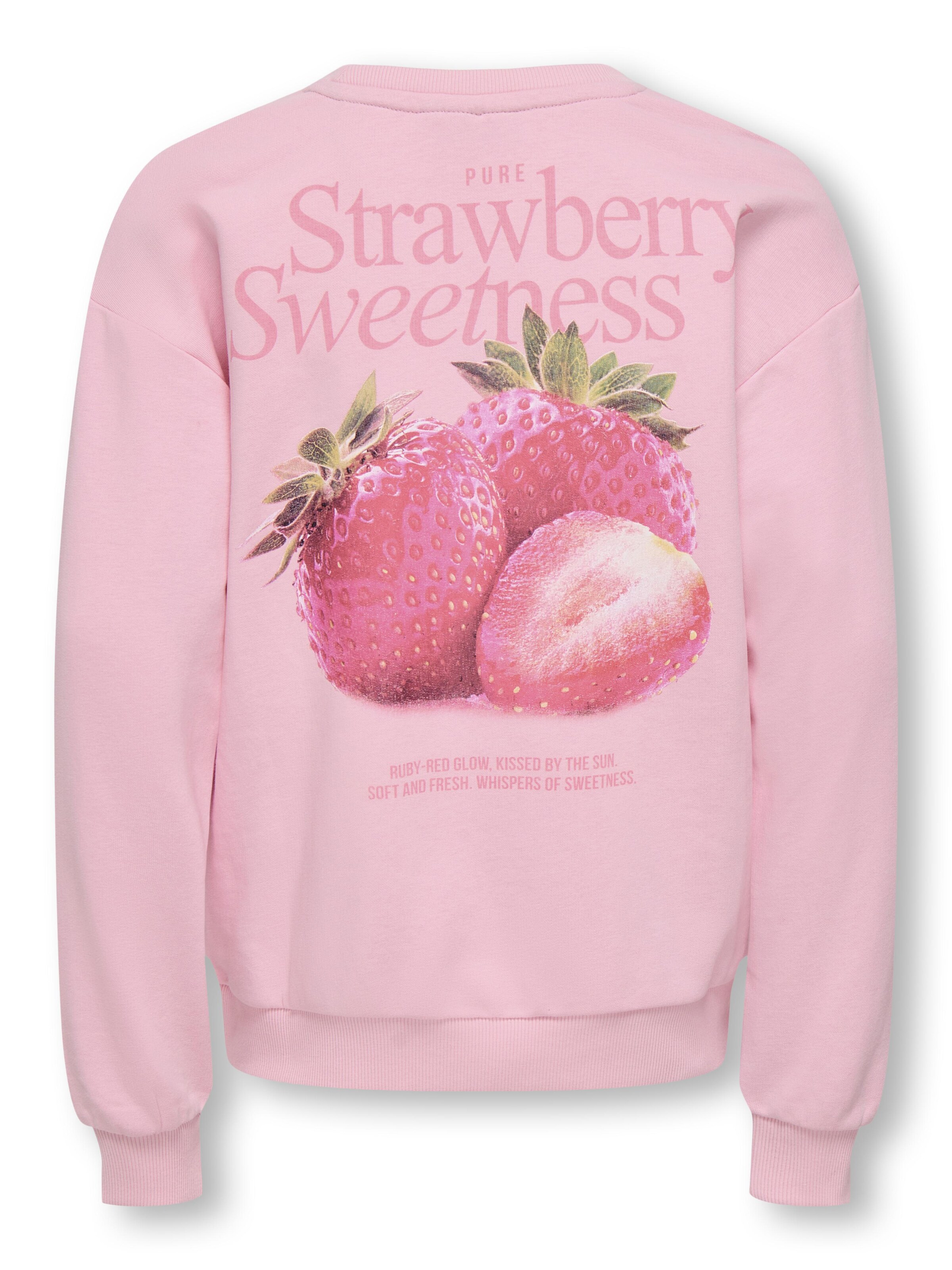 ONLY GIRLS - Sweatshirt 'KOGPhilea' em rosa