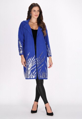 faina Knit cardigan in Blue