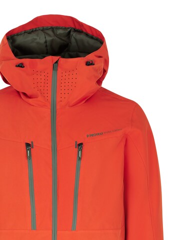 PROTEST Athletic Jacket 'PRTTIMOTHY' in Orange