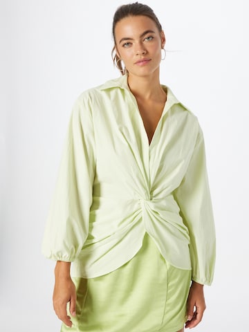 River Island Blouse in Green: front