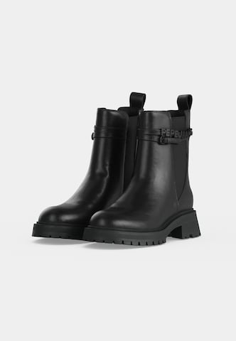 Pepe Jeans Chelsea boots 'Stacy' in Zwart