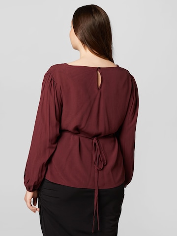 Guido Maria Kretschmer Curvy Blouse 'Carmina' in Rood