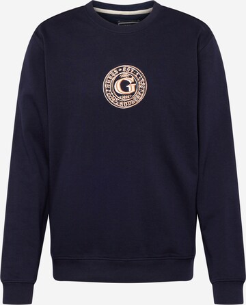 GUESS - Sweatshirt em azul: frente