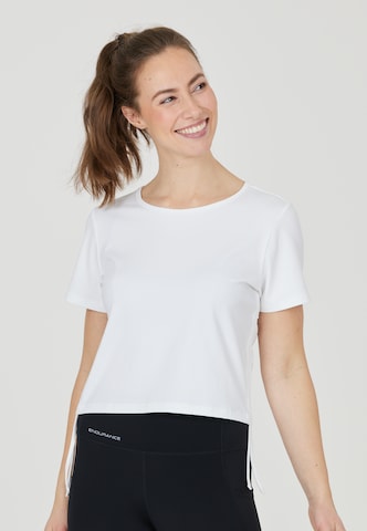 ENDURANCE Performance Shirt 'Irislie' in White: front