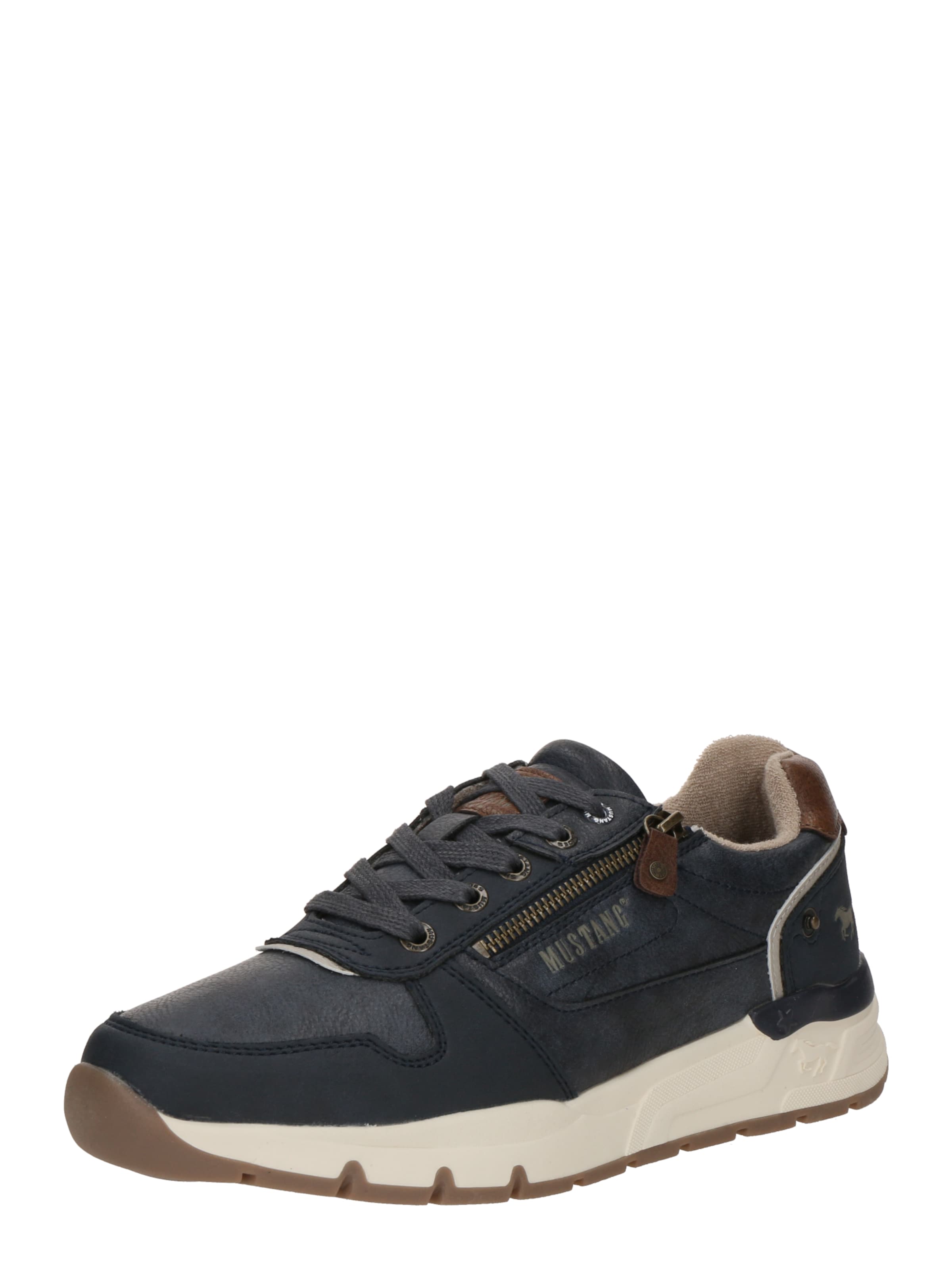 mėlyna MUSTANG Sportbačiai be auliuko: priekis