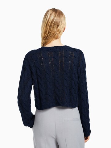 Pull-over Bershka en bleu