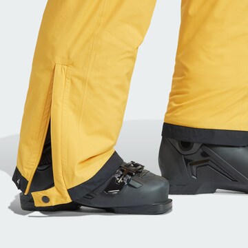 Regular Pantalon outdoor 'Xperior 2L' ADIDAS TERREX en jaune