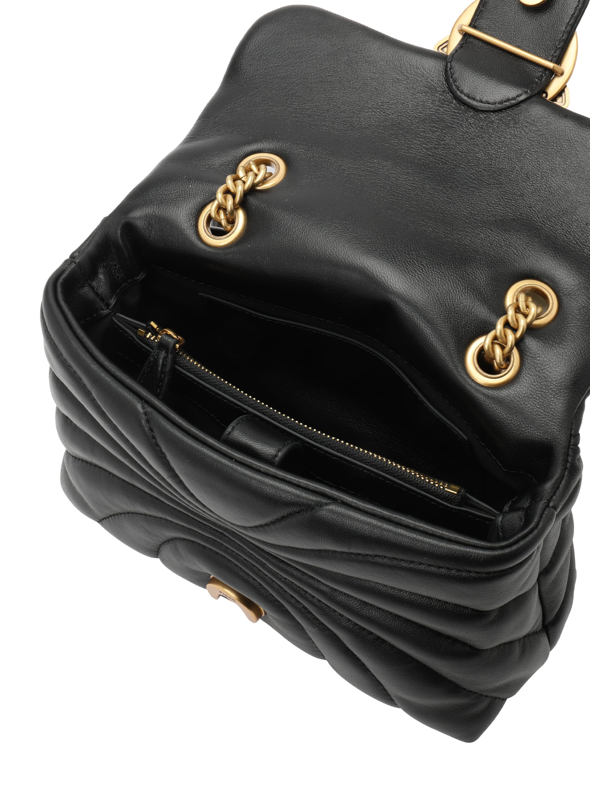 PINKO Чанта с презрамки 'Love' в черно