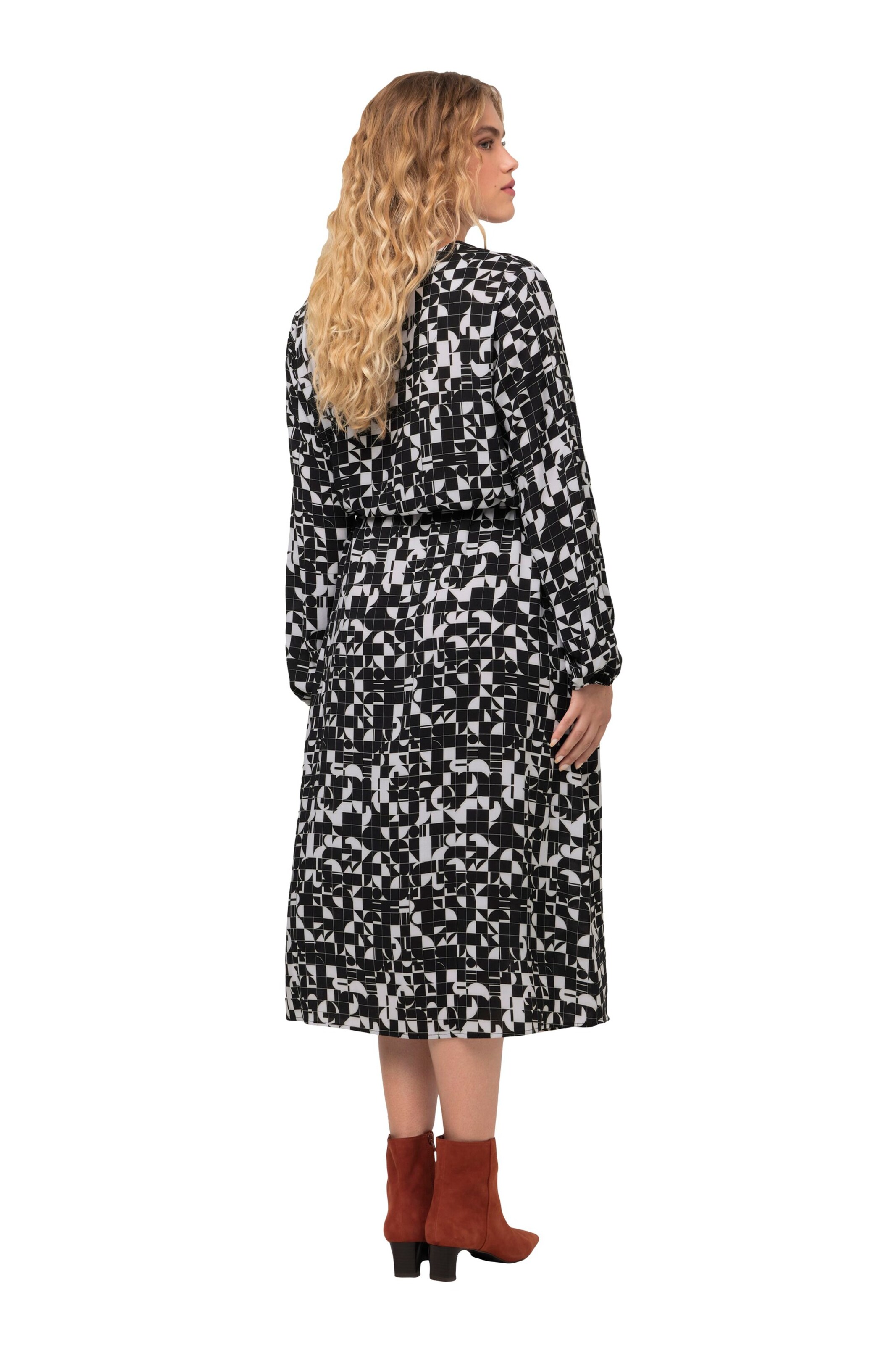 Ulla Popken Kleid in Schwarz