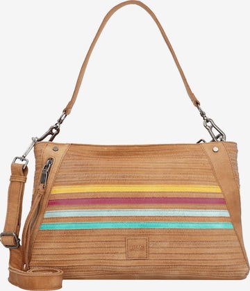 FREDsBRUDER Shoulder Bag 'Good Mood ' in Brown: front