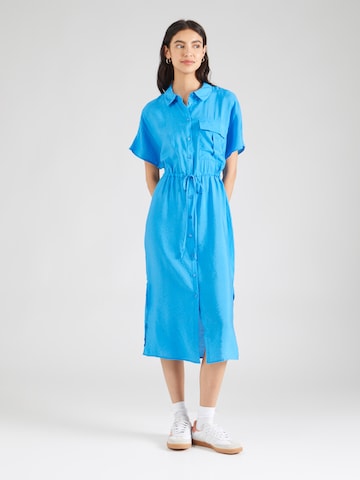 VERO MODA Платье-рубашка 'IRIS' в Синий: спереди