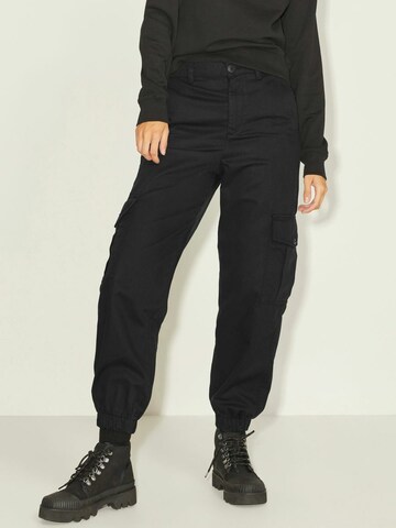 JJXX - Tapered Pantalón cargo 'Holly' en negro: frente