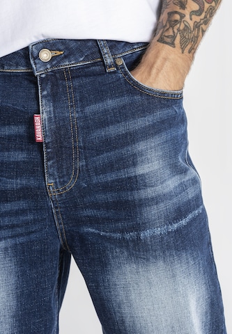 Coupe slim Jean Gianni Kavanagh en bleu