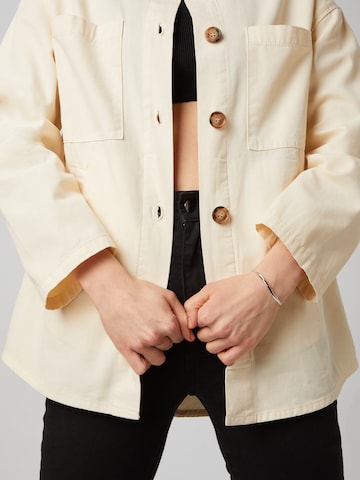 ABOUT YOU x MOGLI Between-Season Jacket 'Karli' in Beige