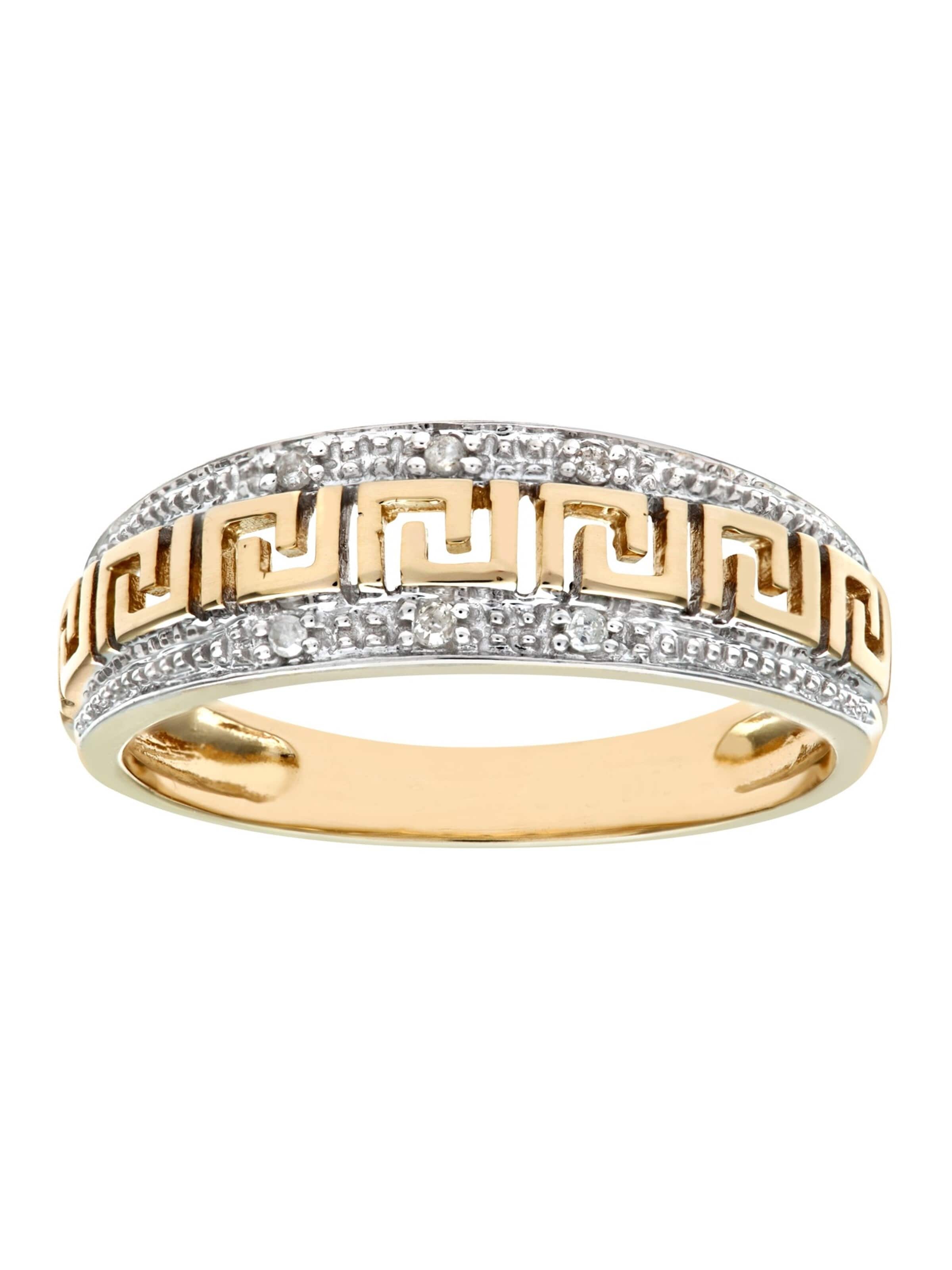 DIAMANT LETERNEL Ring in Gold: front