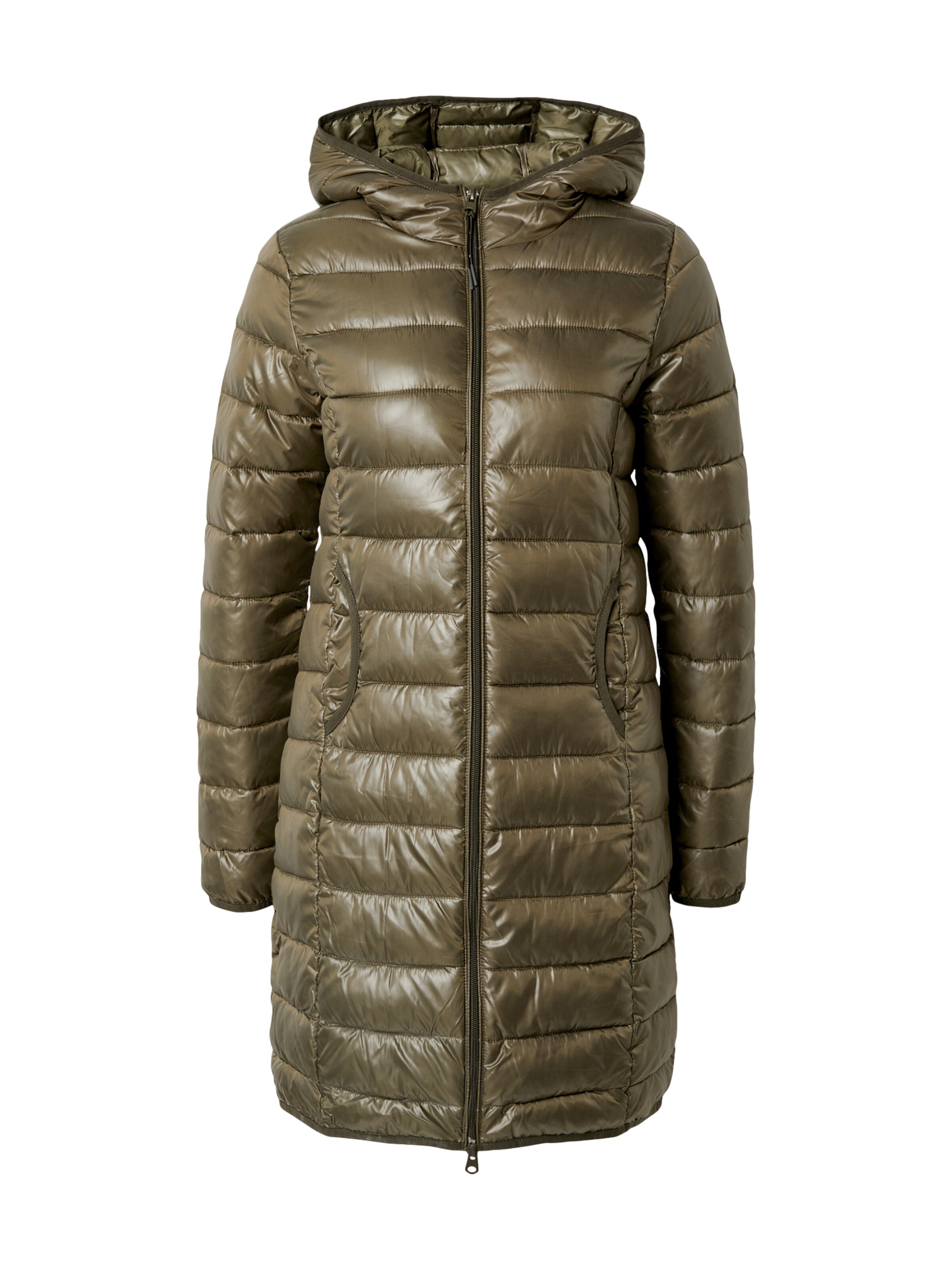 QS Übergangsmantel in oliv, Produktansicht