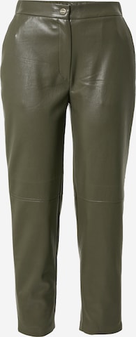 COMMA Regular Pants in Green: front