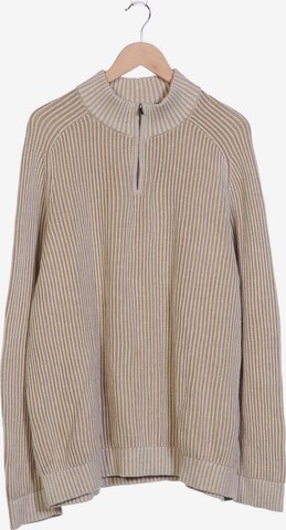 Lands‘ End Sweater & Cardigan in XL in Beige: front