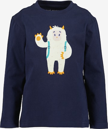 mėlyna BLUE SEVEN Marškinėliai: priekis