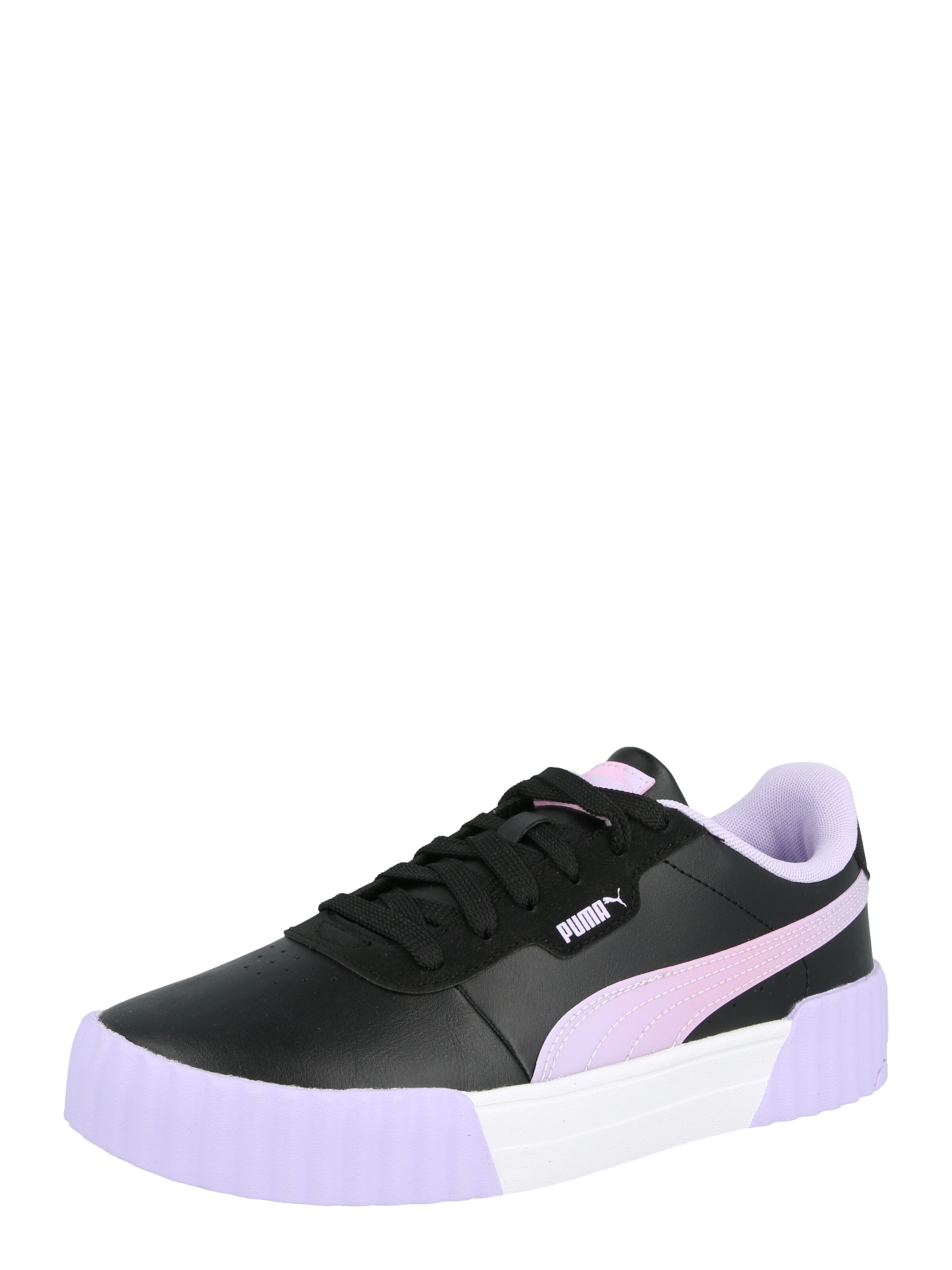PUMA Σνίκερ χαμηλό 'Carina' σε μαύρο: μπροστά