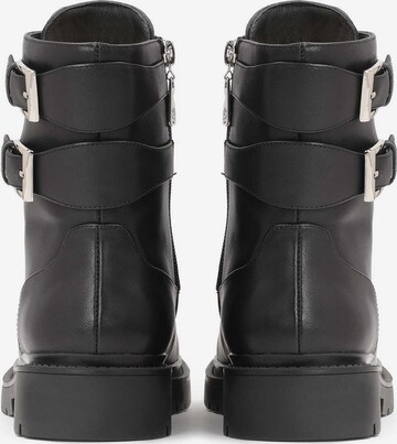 Kazar - Botines con cordones en negro